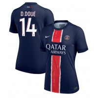 Echipament fotbal Paris Saint-Germain Desire Doue #14 Tricou Acasa 2024-25 pentru femei maneca scurta